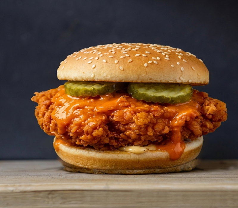 Spicy Chicken Cookout Sandwich