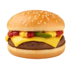 Cookout Style Hamburger