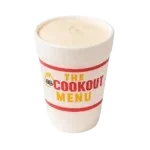 fresh eggnog shake cookout