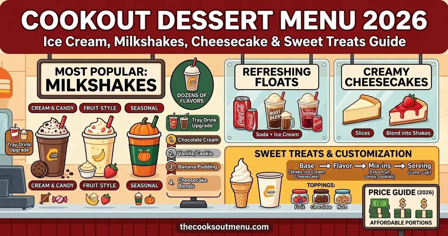 Cookout Dessert Menu